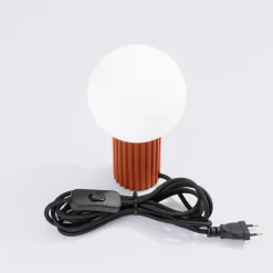 Lampa biurkowa HALO ochra czerwona (SL.1731) - Sollux Lighting