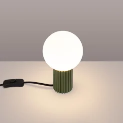 Lampa biurkowa HALO zielona oliwka (SL.1726) - Sollux Lighting