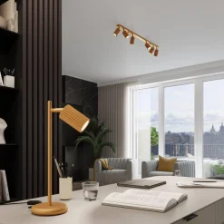 Lampa biurkowa KARBON złota (SL.1567) - Sollux Lighting