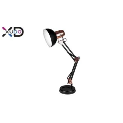 Lampa biurkowa kreślarska E27 czarn+złoto (XD-HX110) - Xudo