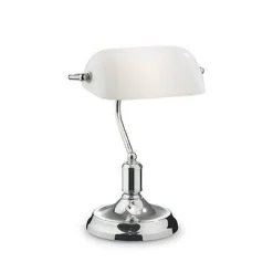 Lampa biurkowa LAWYER TL1 kol. chrom (045047) Ideal Lux