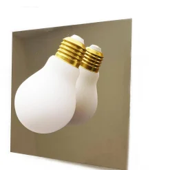 Lampa ścienna BULB LED złota 15 cm (ST-8716W) - Step into Design