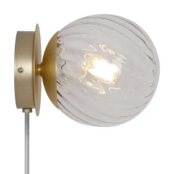 Lampa ścienna CHISELL Nordlux E14 25W Metal Mosiądz
