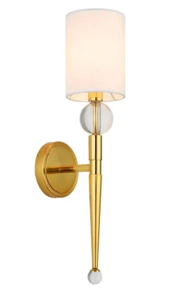 Lampa ścienna DAMA złota 52 cm (ST-8421 AGB-CE GOLD) - Step into Design