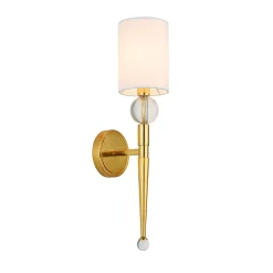 Lampa ścienna DAMA złota 52 cm (ST-8421 AGB-CE GOLD) - Step into Design