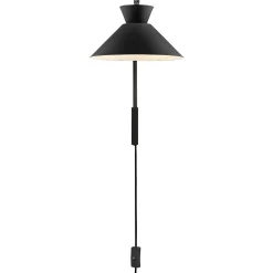 Lampa ścienna DIAL Nordlux E27 40W Metal Czarny
