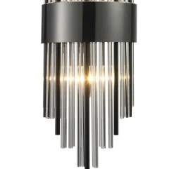 Lampa ścienna DRACO czarna 60 cm (ST-88003W-M black) - Step into Design