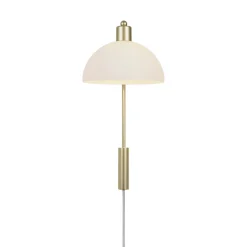 Lampa ścienna ELLEN Nordlux E14 40W Metal Mosiądz