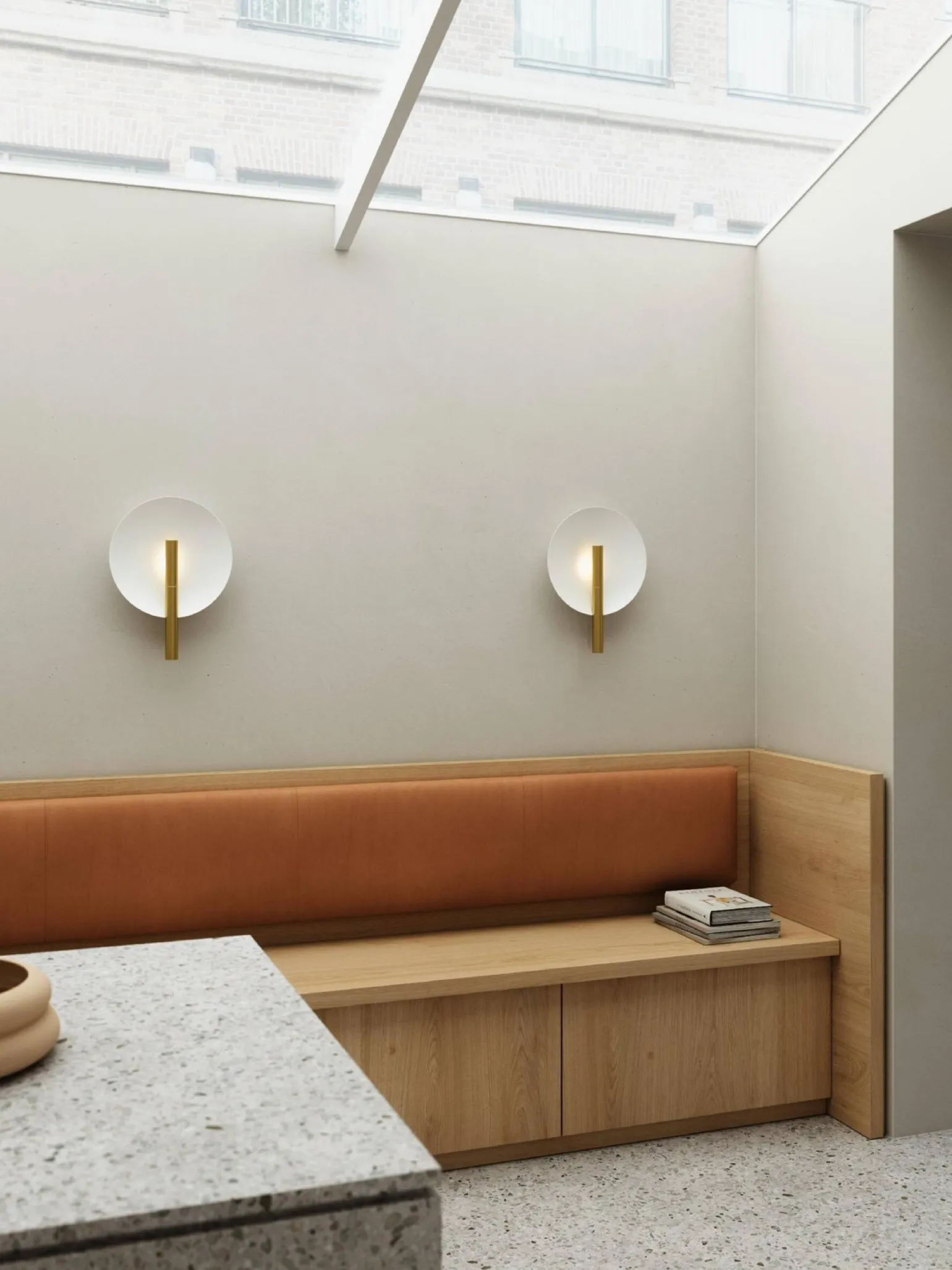 Lampa ścienna FURIKO Nordlux G9 6W Metal Szczotkowany mosiądz