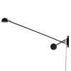 Lampa ścienna GEAR czarna (MSE1501100211) - Moosee
