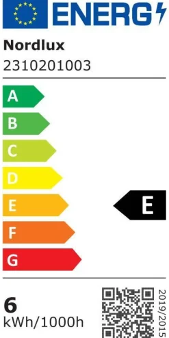 Lampa ścienna MALAIKA Nordlux LED Aluminium Czarny