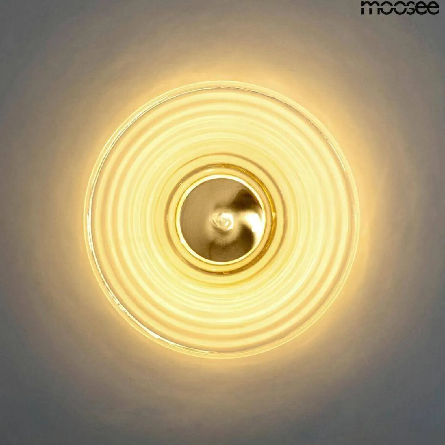 Lampa ścienna ONDA złota (MSE1501100146) - Moosee
