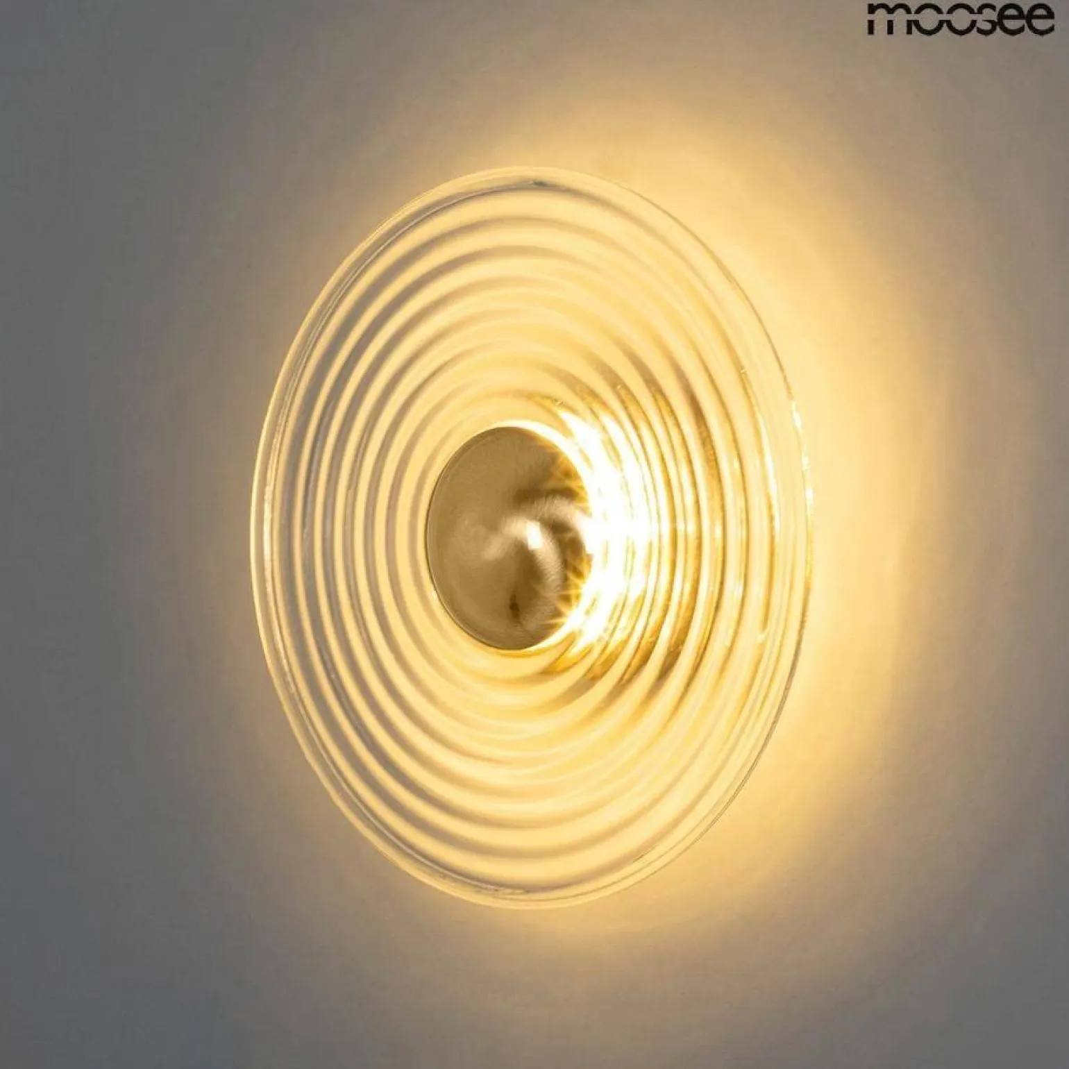 Lampa ścienna ONDA złota (MSE1501100146) - Moosee