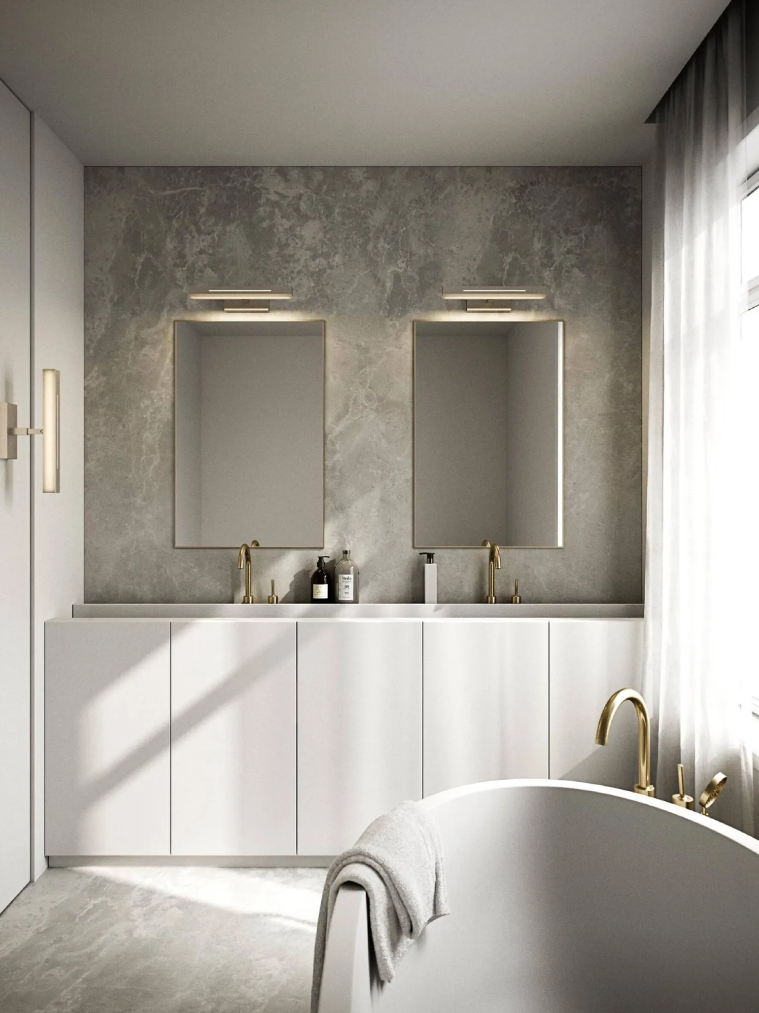 Lampa ścienna OTIS Nordlux LED Aluminium Chrom