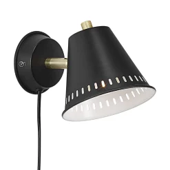 Lampa ścienna PINE Nordlux GU10 15W Metal Czarny