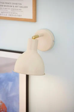 Lampa ścienna POP Nordlux E27 18W Metal Beżowy