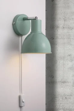 Lampa ścienna POP Nordlux E27 18W Metal Zielony