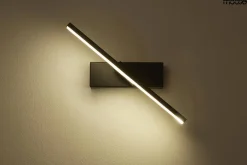 Lampa ścienna REM czarna (MSE010100298) - Moosee