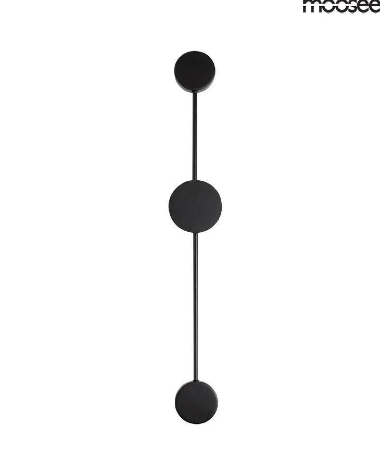 Lampa ścienna SHADOW 2 CLOSE czarna (MSE010100246) - Moosee