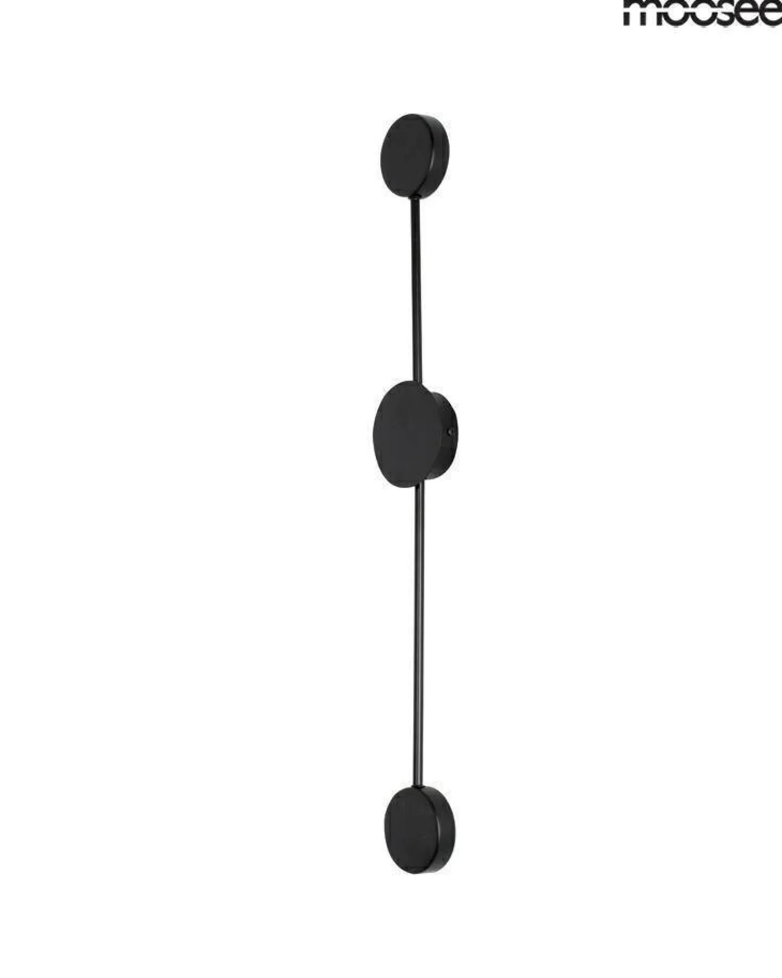 Lampa ścienna SHADOW 2 CLOSE czarna (MSE010100246) - Moosee