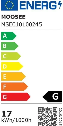 Lampa ścienna SHADOW 4 CLOSE czarna (MSE010100245) - Moosee