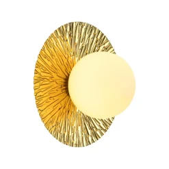 Lampa ścienna SUN L złota 40 cm (ST-FB230946-D40) - Step into Design