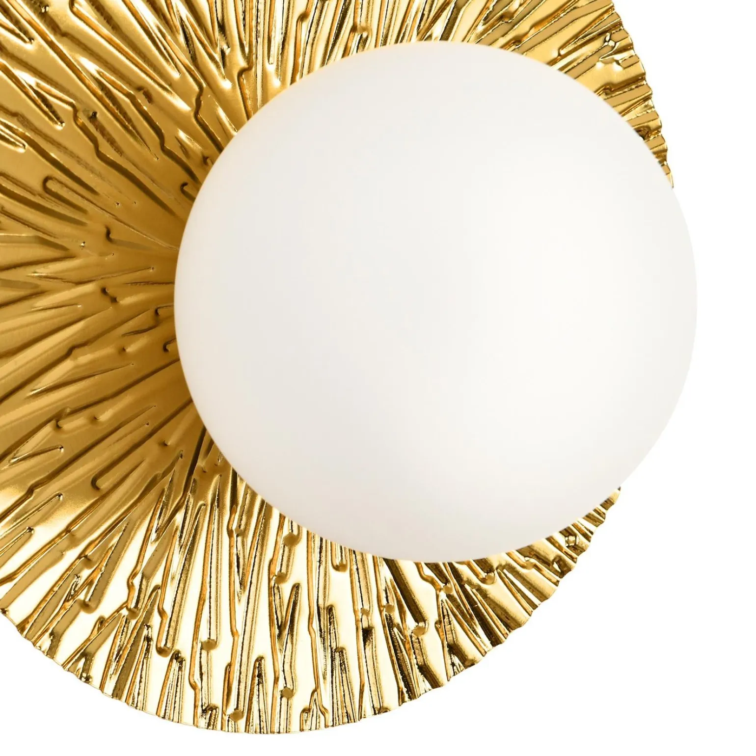 Lampa ścienna SUN S złota 20 cm (ST-FB230946-D20) - Step into Design