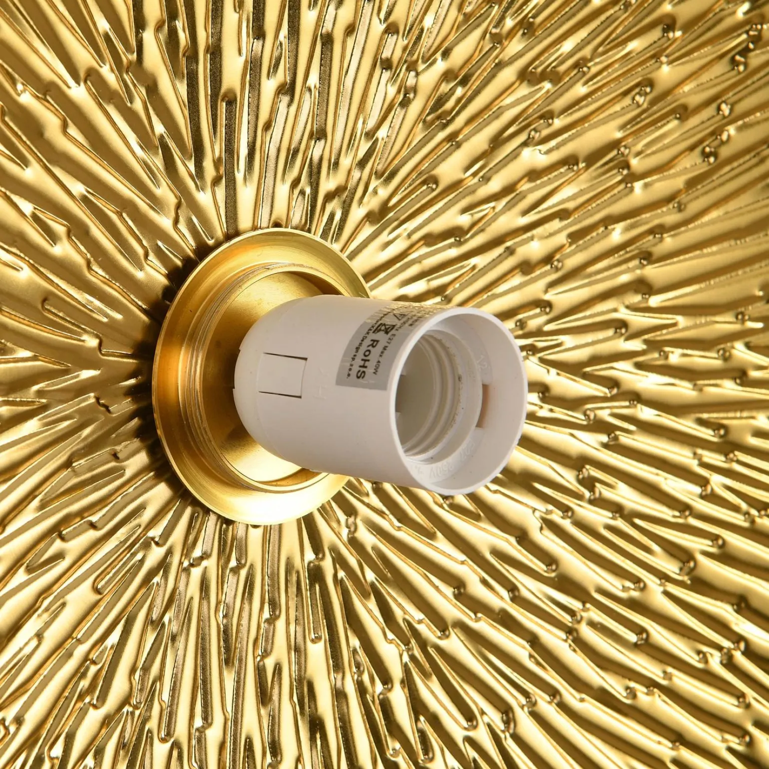 Lampa ścienna SUN S złota 20 cm (ST-FB230946-D20) - Step into Design