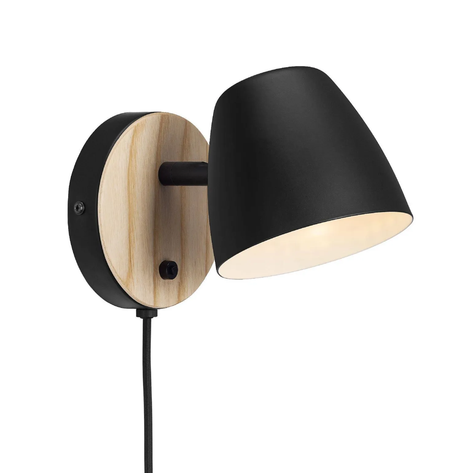 Lampa ścienna THEO Nordlux GU10 35W Metal Czarny