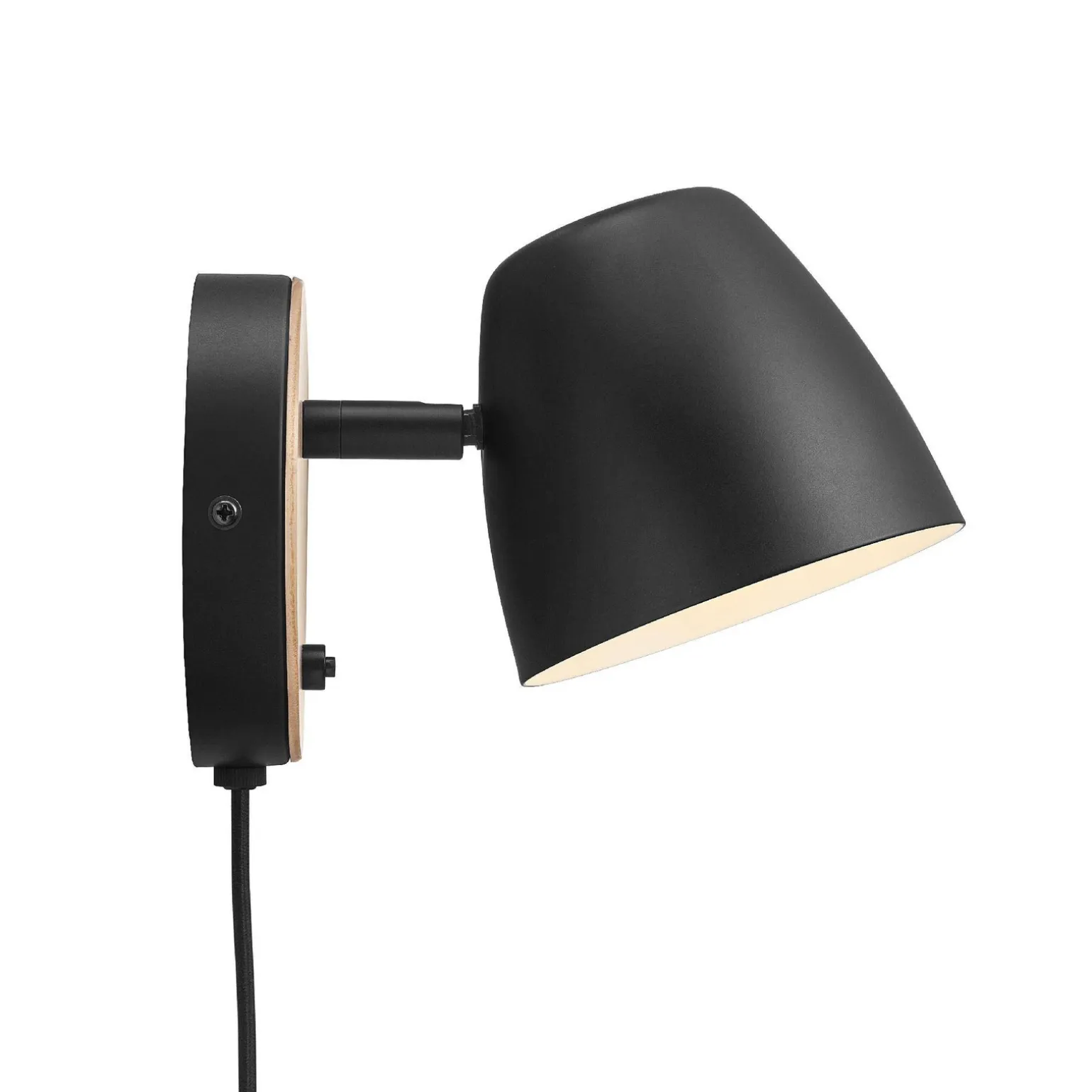 Lampa ścienna THEO Nordlux GU10 35W Metal Czarny