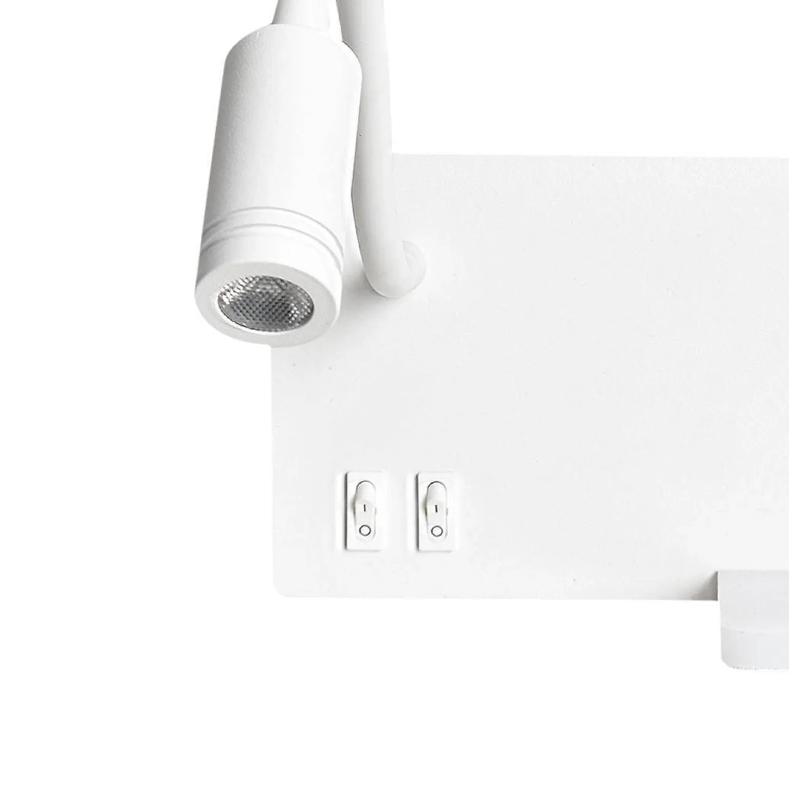 Lampa nocna z półką SHELF WHITE LED 4W+5W+2W (ML6343) - Milagro