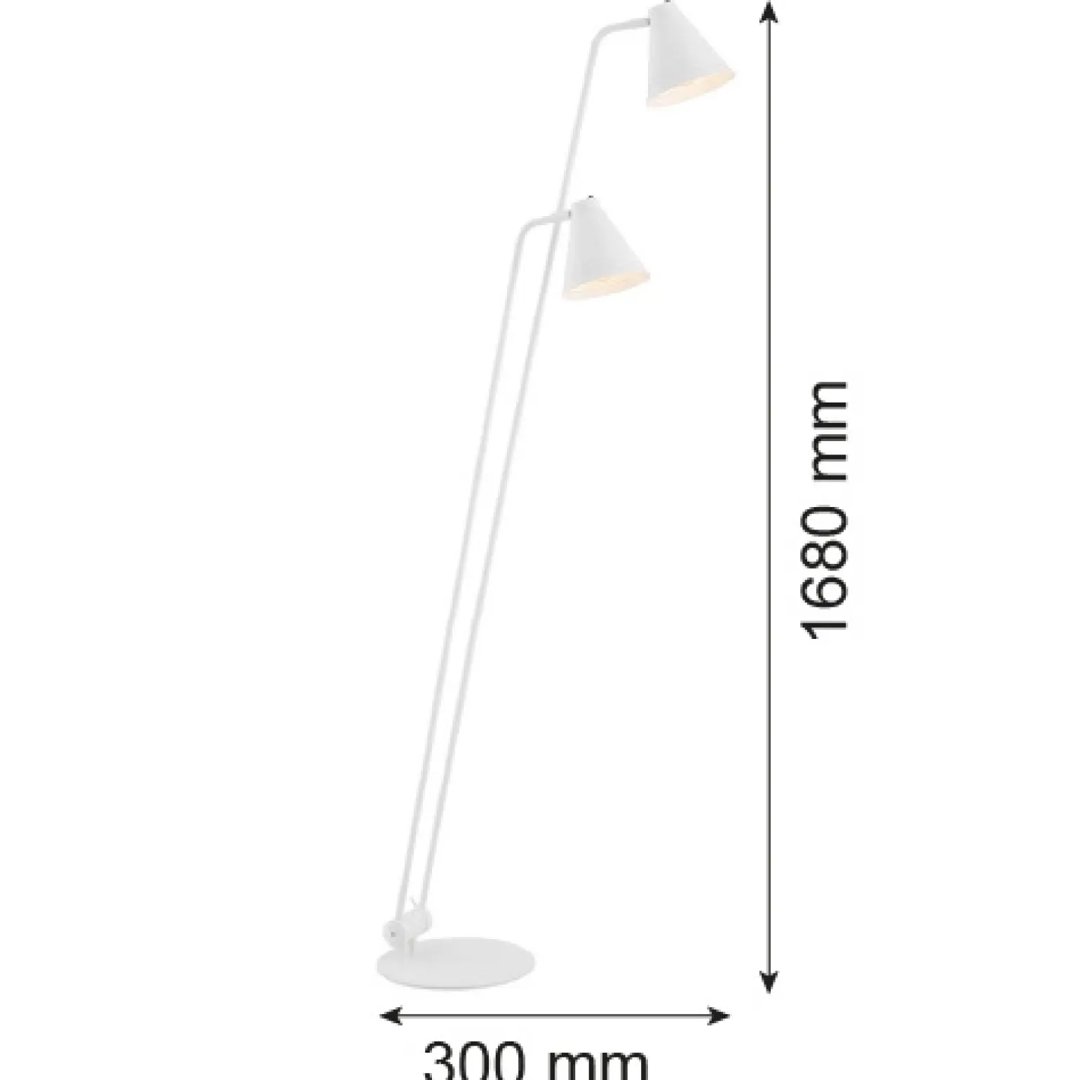 Lampa podłogowa 2 pł. AVALONE (7076) - Argon