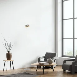 Lampa podłogowa ściemnialna, sterowana Smart ALUMINIUM (324-95) - Paul Neuhaus