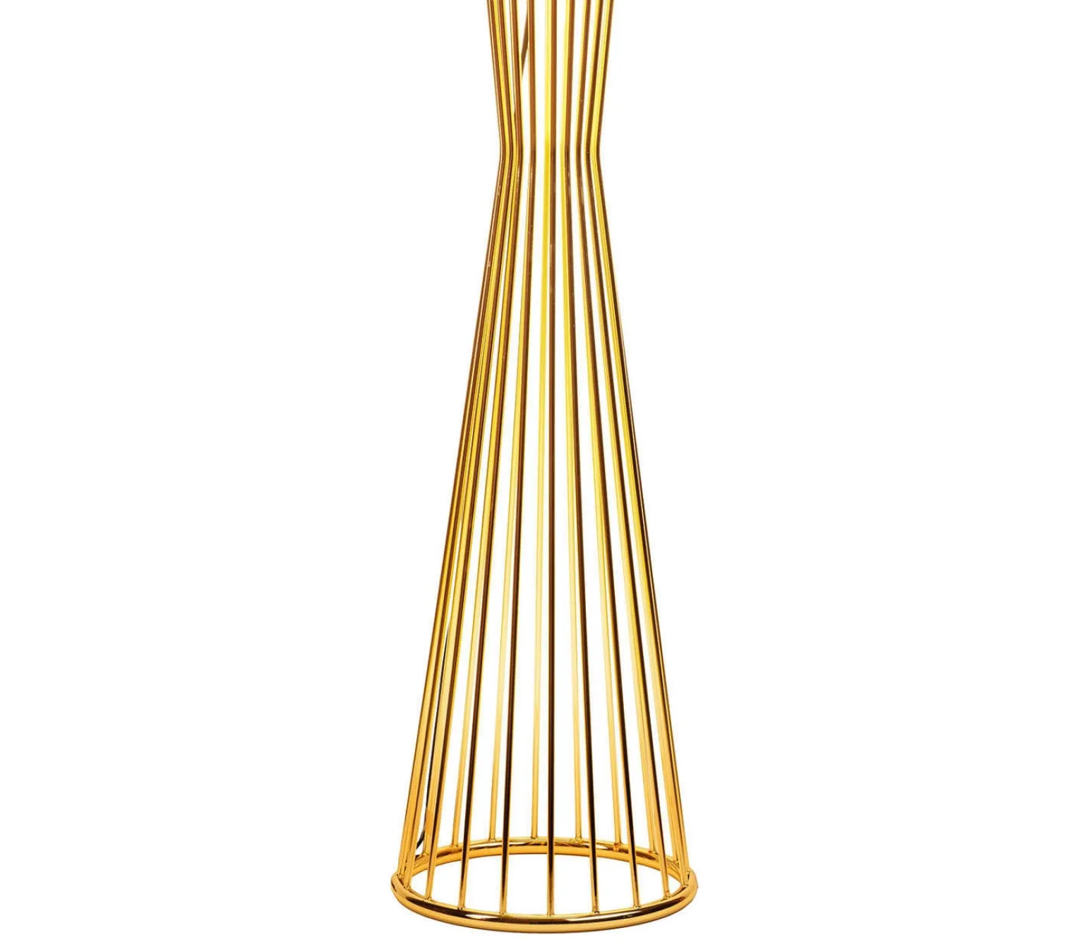 Lampa podłogowa FILO-1 czarno - złota 145 cm (MF1235) - Step into Design