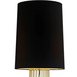 Lampa podłogowa FILO-1 czarno - złota 145 cm (MF1235) - Step into Design