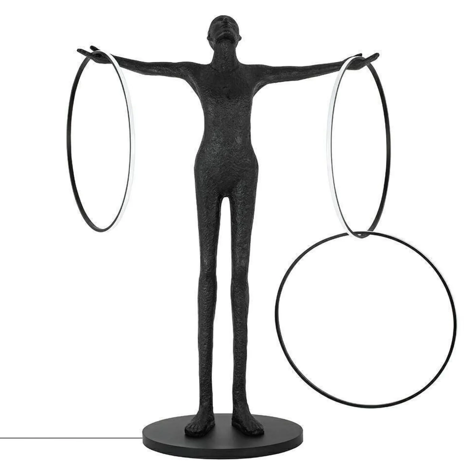 Lampa podłogowa HUMAN CIRCULO włókno szklane (XCF8309) - King Home