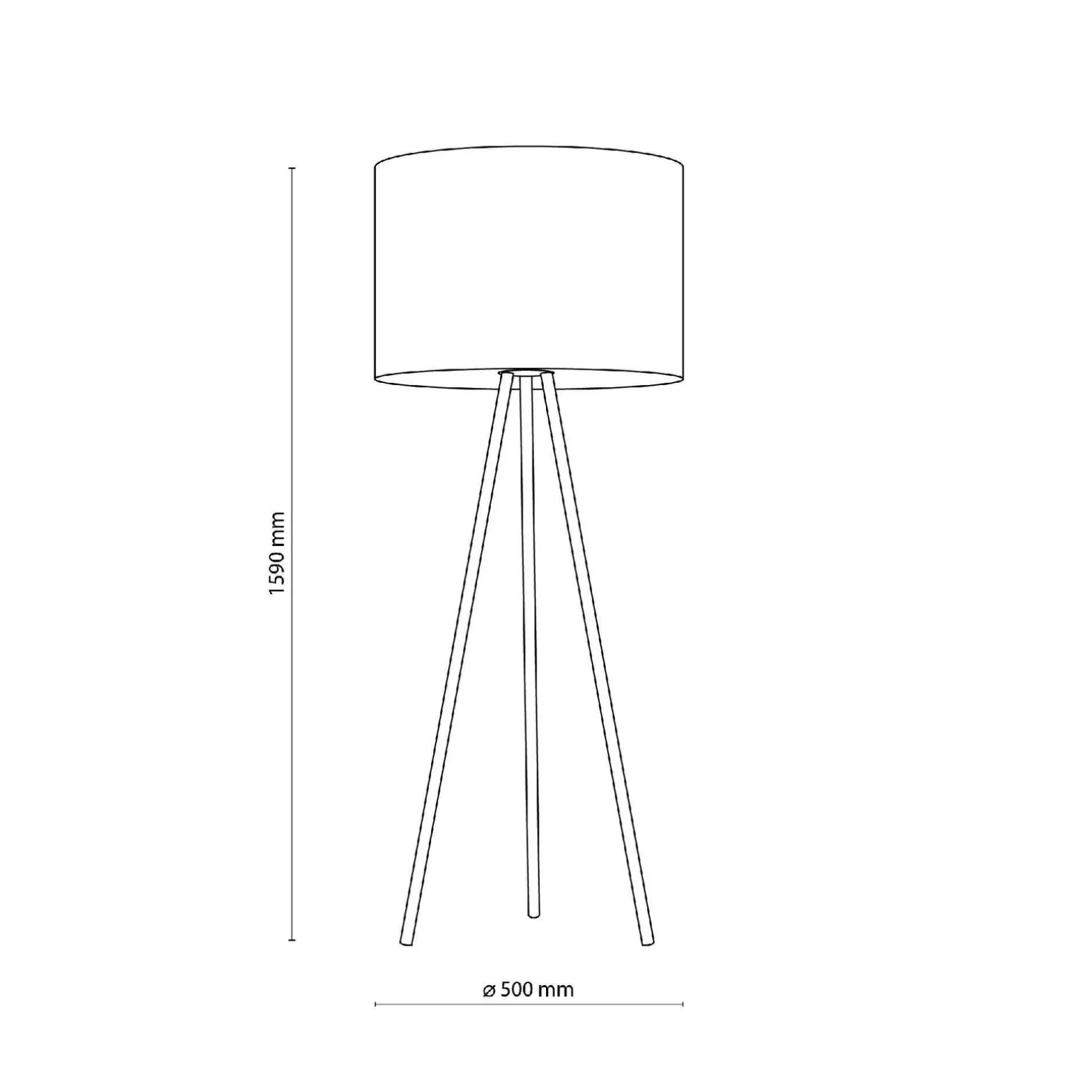 Lampa podłogowa JUTA (5569) - TK Lighting