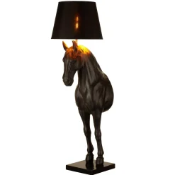 Lampa podłogowa KOŃ S czarna (MF-1237-350) - Step into Design