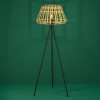 Lampa Podłogowa MONTEZUELO czarna (390155) - EGLO