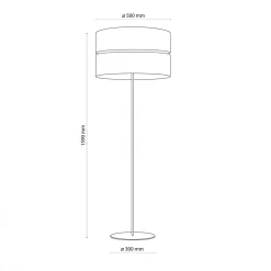 Lampa podłogowa NICOL (5123) - TK Lighting