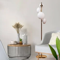 Lampa podłogowa OMI złota (1177) - Zuma Line