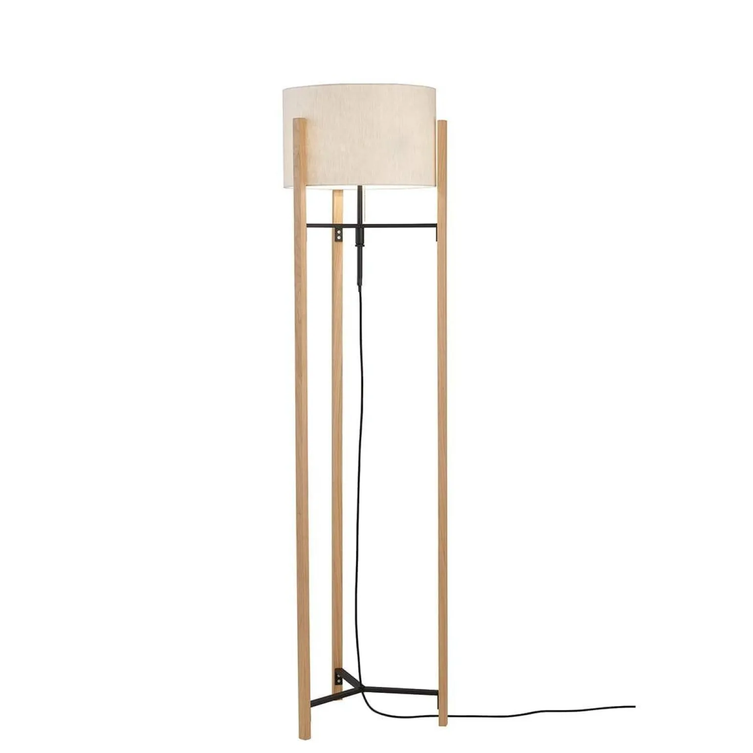 Lampa Podłogowa SHINE-WOOD (40484) - Fischer&Honsel