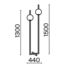 Lampa podłogowa The Sixth Sense (Z020FL-L12BS3K) - Maytoni