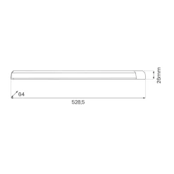 Lampa Podszafkowa Dual 18W 4000K (EKB1677) - Eko-Light