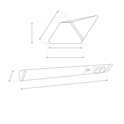 Lampa Podszafkowa Dual 18W 4000K USB-A/C + Gniazda 230V (EKB1444) - Eko-Light