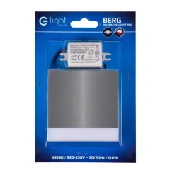 Lampa Schodowa BERG Barwa Neutralna 4000K (EKS0407) - Eko-Light