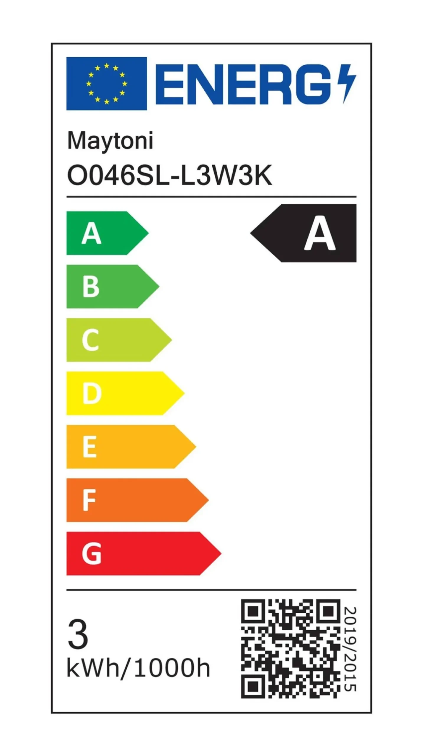 Lampa schodowa Mane (O046SL-L3W3K) - Maytoni