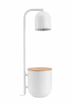 Lampa stojąca BOTANICA kolor Biały (41100101) - KASPA