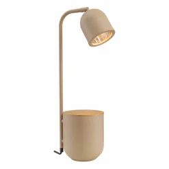 Lampa stojąca BOTANICA kolor Beżowy (41110107) - KASPA