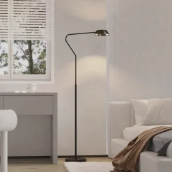 Lampa Stojąca Garta Dotykowa LED czarna (FL0105-BK) - Yaskr